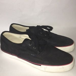POLO by RALPH LAUREN Black Suede Sneakers